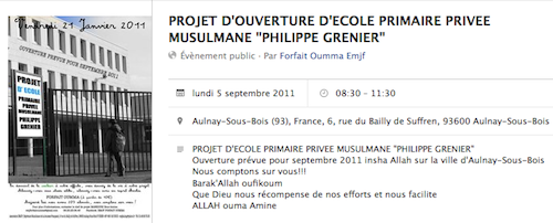 Ecole privée musulmane Philippe Grenier