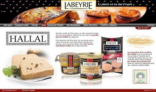 Labeyrie halal hallal foie gras