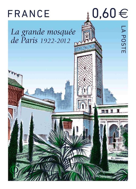 La mosquée de Paris a son timbre