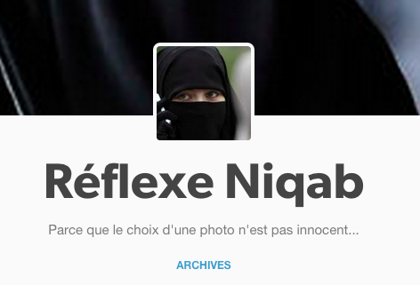 reflexe niqab