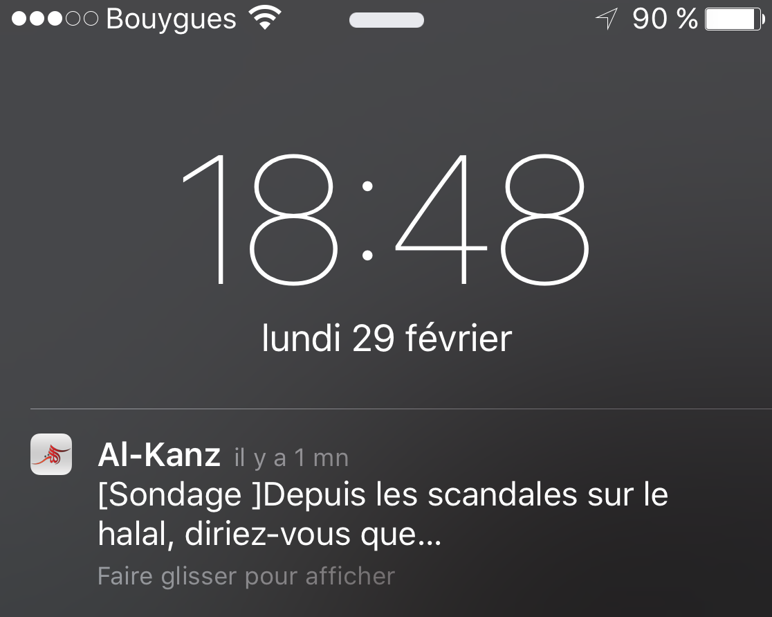 notifications AlKanz