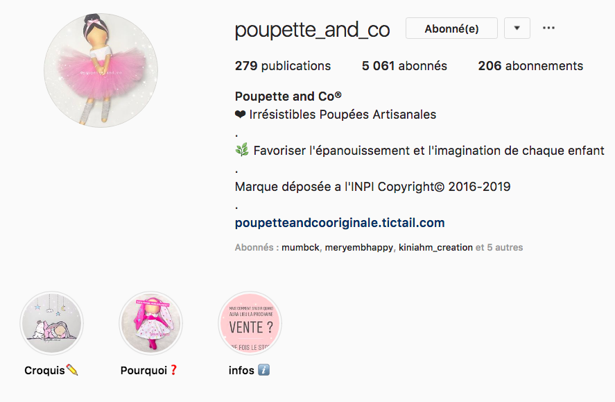 Poupette and co instagram