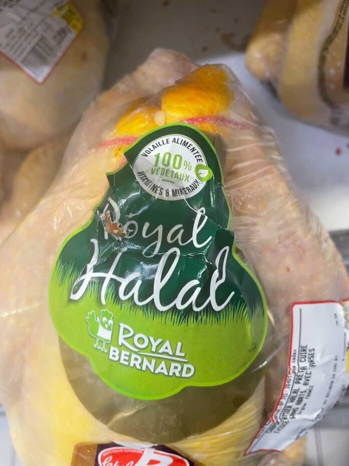 Royal halal Bernard Royal Dauphiné poulet non halal