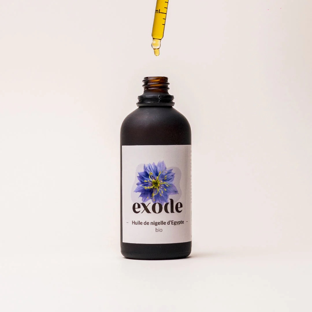 Exode, cosmétique naturelle à la nigelle