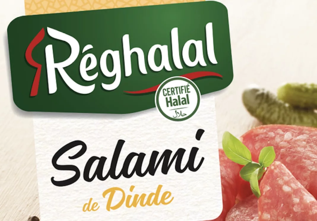 Reghalal salami de dinde