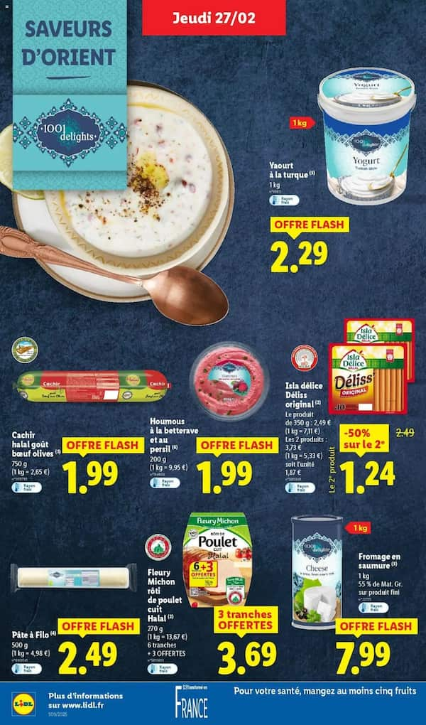 catalogue ramadan 2025 Lidl saveurs de l'Orient