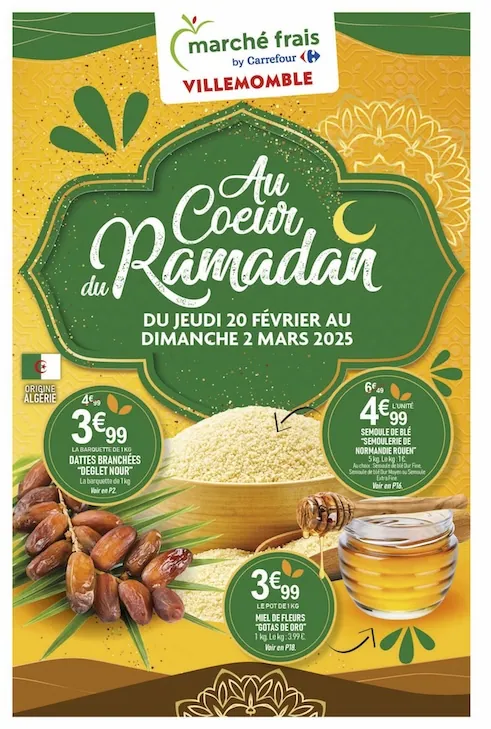 catalogue ramadan 2025 Marché frais Carrefour