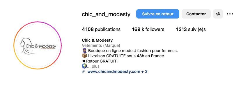 Chic and modesty